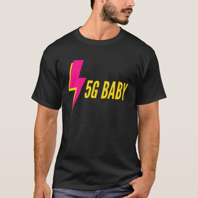 T-shirt Funny 5G technology (Devant)