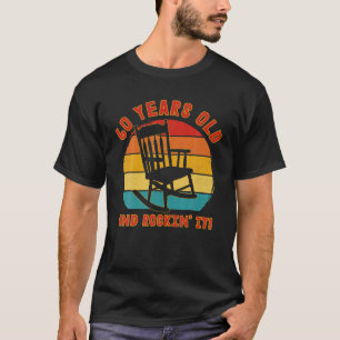 T-shirt Funny 60E Anniversaire T Rétro 60 Ans Ancien Et Ro