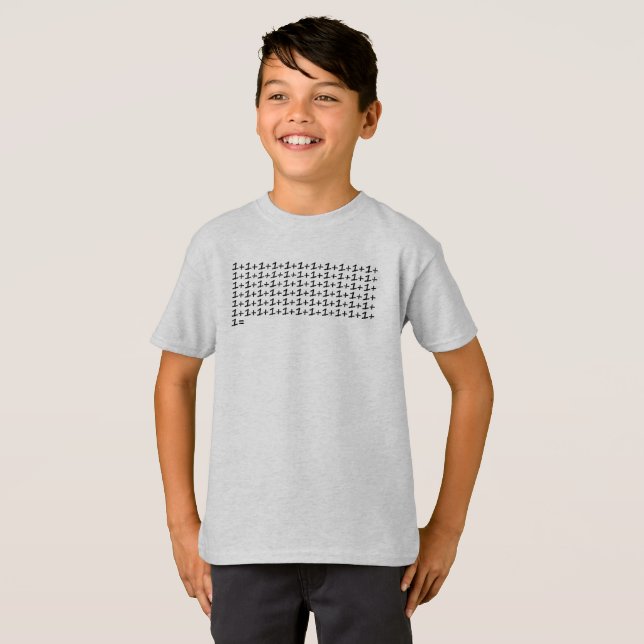 T-shirt Funny 67 Math (Devant entier)
