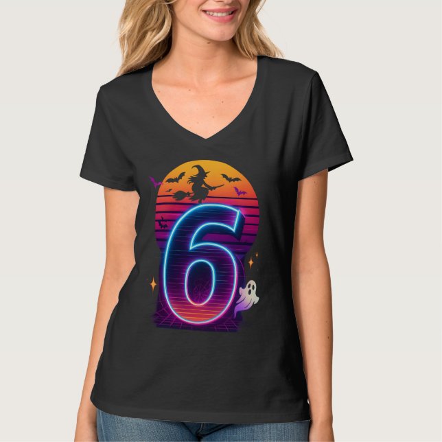 T-shirt Funny 67 Mème Halloween Couple Correspondant (Devant)