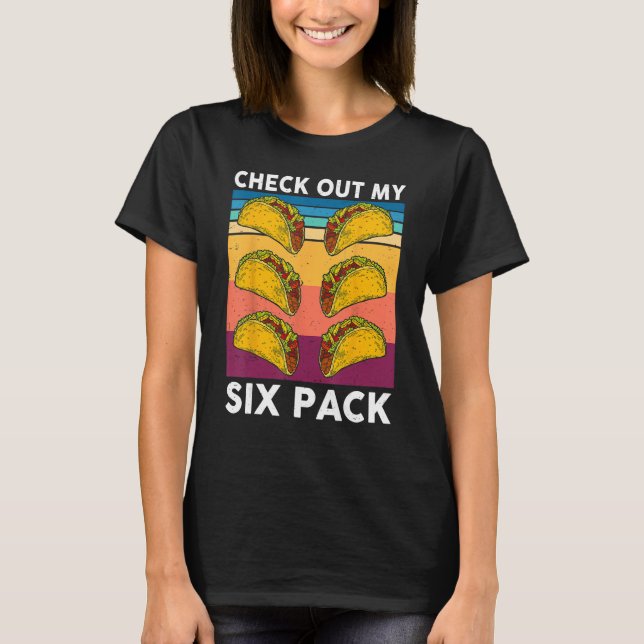 T-shirt Funny 6 Pack Gymnase Mexicaine Cinco De Mayo Fitne (Devant)