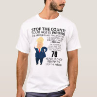 Funny 70th Year Birthday Present Happy Birth year