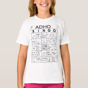 T-SHIRT FUNNY ADHD