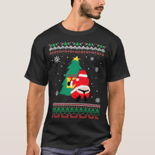 T-shirt Funny Adult Santa's Whale Tail Thongs Ugly Christm