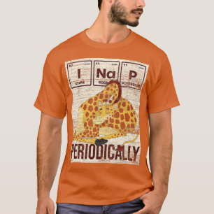 T-shirt Funny Africa Animal I Nap Périodiquement PJ Nappin