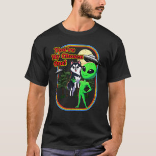 T-shirt Funny Alaskan Klee Kai Alien Vous êtes choisi un O
