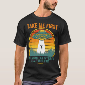 T-shirt Funny Alien Intruder 3I ATLAS Space Object Theory