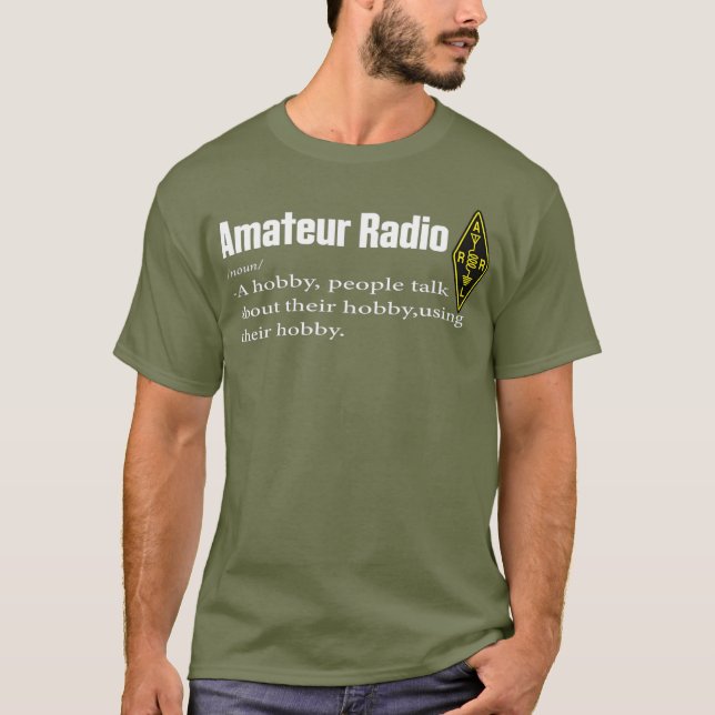 T-shirt Funny Amateur Radio Hobby Chemise cadeau pour HAM (Devant)