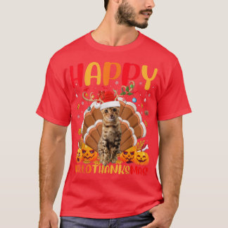 T-shirt Funny Amoureux des animaux Ocelot Happy Ocelot Hel