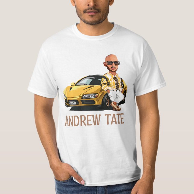 T-shirt Funny Andrew Tate top g (Devant)