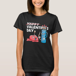 T-shirt Funny Anti Valentines Day Archery Bow Arrow Cupid