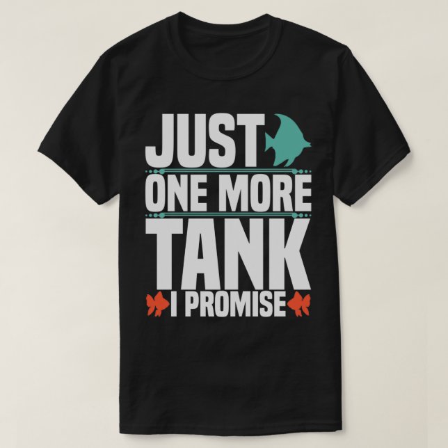 T-shirt Funny Aquarium Fish Tank (Design devant)