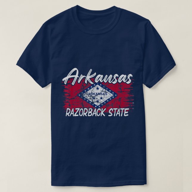 T-shirt Funny Arkansas Razorback State (Design devant)
