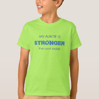 Funny AUNTIE FORTE bleu