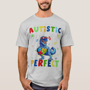 T-shirt Funny Autism cite "La société dit que je suis auti