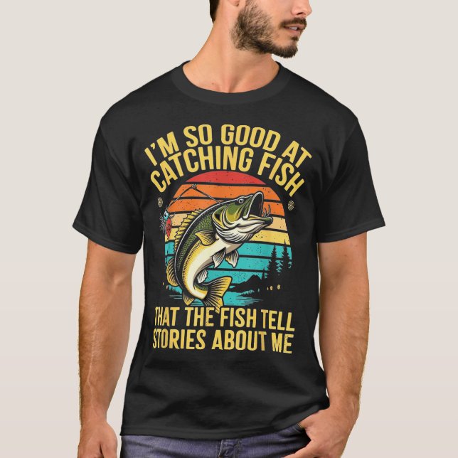 T-shirt Funny B Fishing Quote Angler Snnerbait Lure Humor  (Devant)