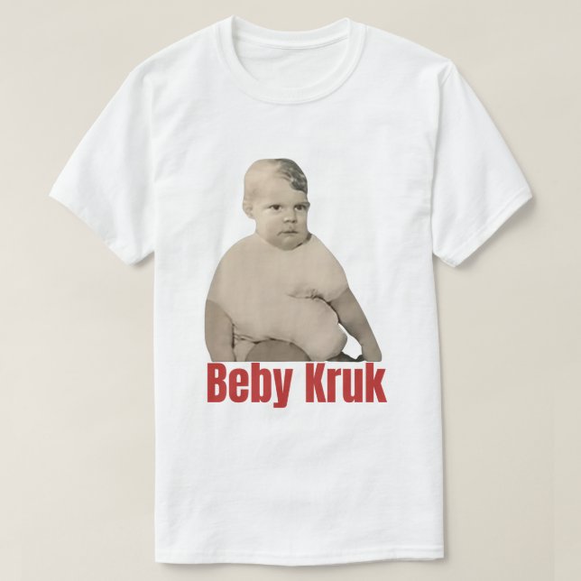 T-shirt Funny Baby Kruk chemise, Baby Kruk hommes femmes (Design devant)