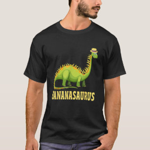 T-shirt Funny Bananasaurus Apparel Dinos Banana Dinosaur