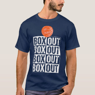 T-shirt Funny Basketball Coach boîte cadeau Out Dit