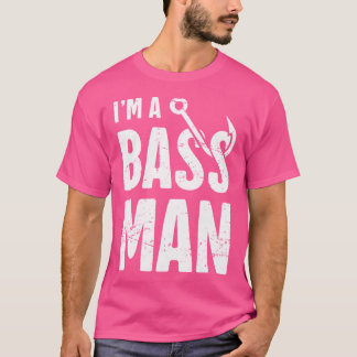 T-shirt Funny Basse Poisson Eau Douce Pêche Basse Pêche