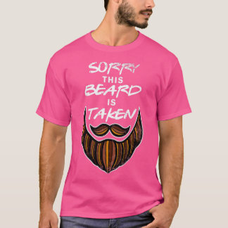 T-shirt Funny Beard Partenaire Humour Pun Husband Classic