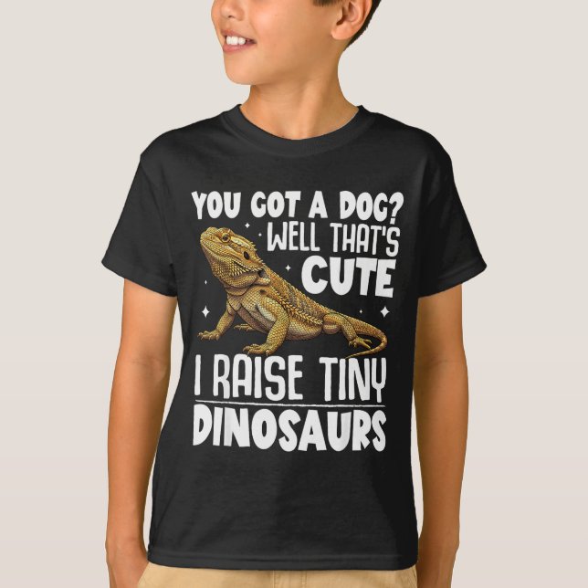 T-shirt Funny Bearded Dragon Shirt For Men Women Lizard Lo (Devant)