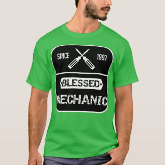 T-shirt Funny bénie mécanique pour amoureux de voiture mig