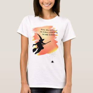 T-shirt Funny Best of Us accompagne un salon d'Halloween