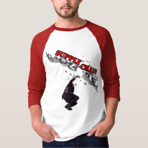 T-shirt Funny Biden casser la chaîne d'approvisionnement B