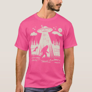 T-shirt Funny Bigfoot Sasquatch Alien Ufo Loch Ness Monste
