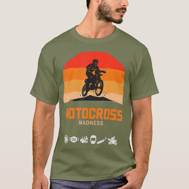 T-shirt Funny Biker s pour Homme Plus Taille Graphique (Devant)