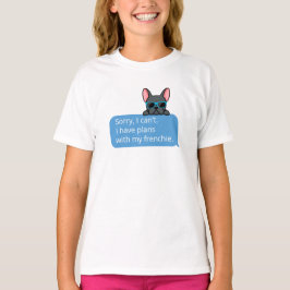 T-shirt Funny Blue French Bulldog