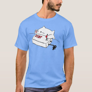 T-shirt Funny Bongo Cat Drôle Mignon Gamer Meme Cat tee Ho