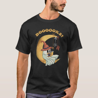 T-shirt Funny Books livre fantôme livre lire livres biblio