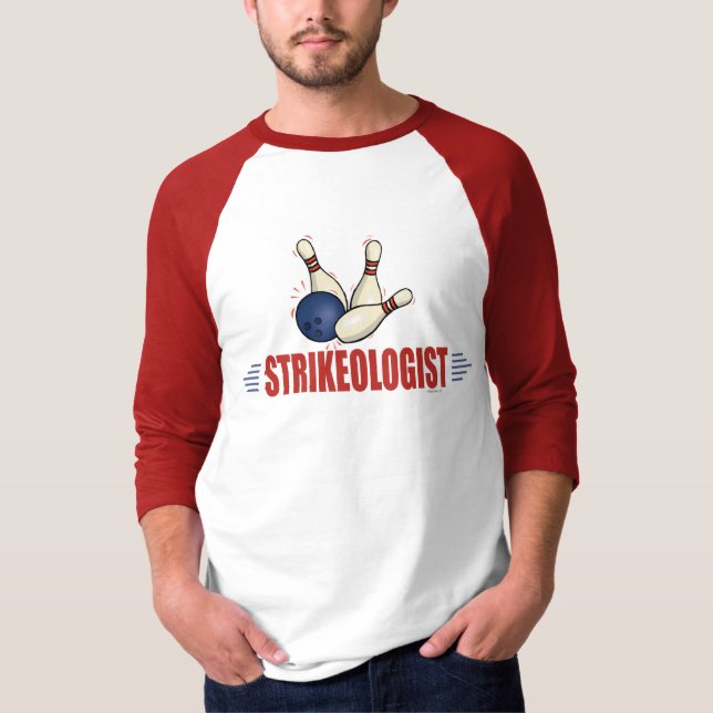 T-shirt Funny Bowling (Devant)