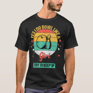 T-shirt Funny Bowling 5