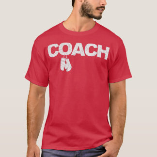 T-shirt Funny Boxing Coach Boxer Trainer Retro