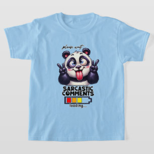 T-shirt Funny boys sarcasme chargement de mot art