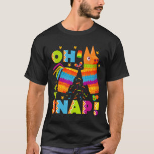 T-shirt Funny Broken Pinata Oh Snap Cinco De Mayo Mexique