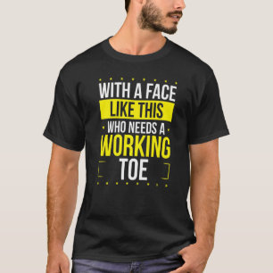 T-shirt Funny Broken Toe Humour Se Bien Bientôt Broken Toe