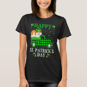 T-shirt Funny Buffalo Plaid Green Truck Hamster St. Patron