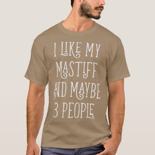 T-shirt Funny Bull Français napolitain Français Mastiff 