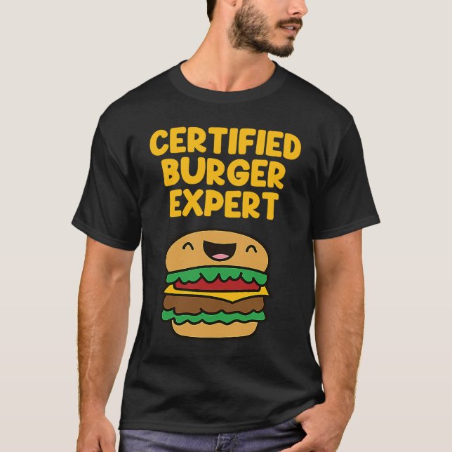 T-shirt Funny Burger Quote Hamburger Cheeseburger Lover 6 (Devant)