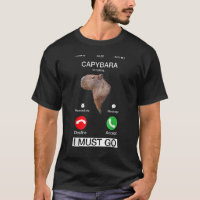 Funny Capibara Rodent Capybara Appelle Animal L