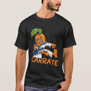 T-shirt Funny Carré Carotte Karate Mail Martial Arts Mart