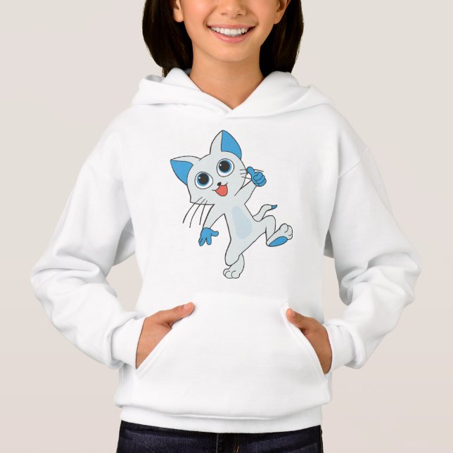 T-shirt funny cat (Devant)