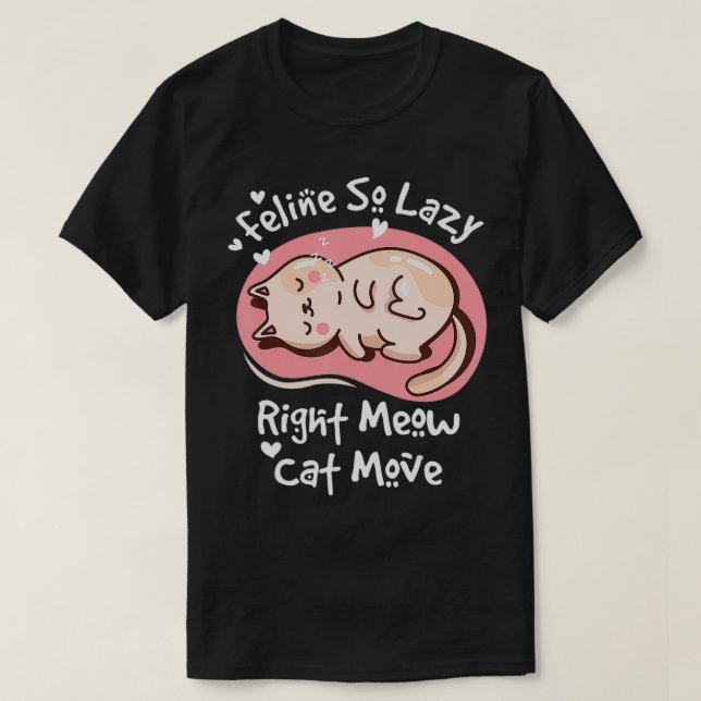 T-shirt Funny Cat Meme  (Design devant)