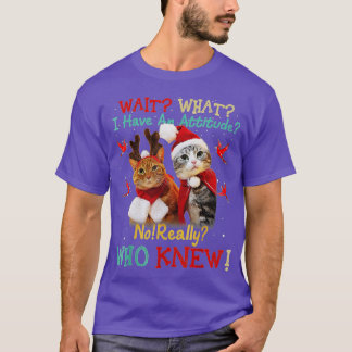 T-shirt Funny Cats Christmas Merry Xmas Poison Men Women K