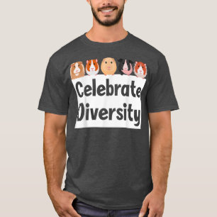 T-shirt Funny Célébrer la diversité mignonne Guinéenne Coc