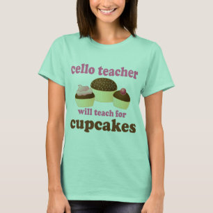 T-shirt Funny Cello Teacher